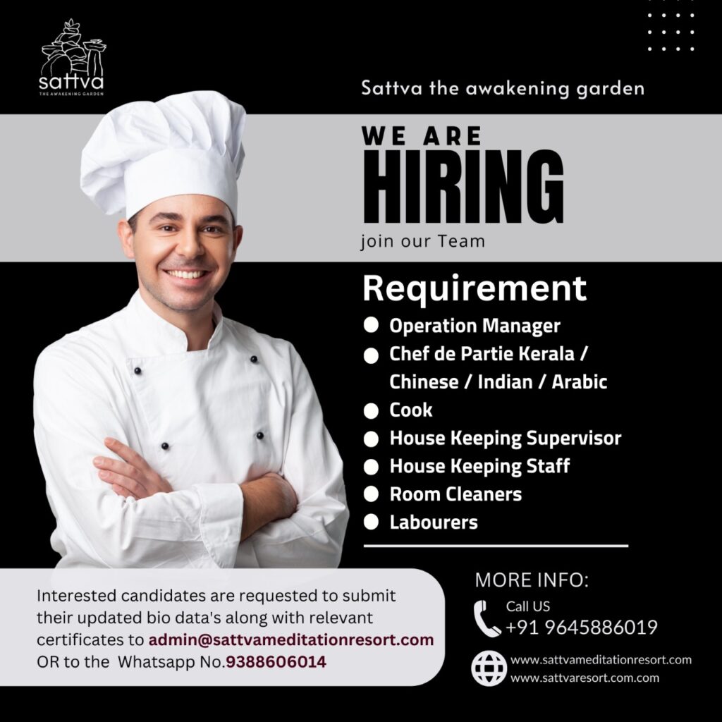 restaurant job vacancy Calicut